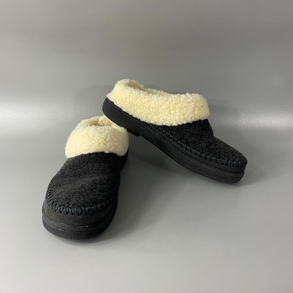 Clarks Womens Faux Fur Lined Clog Slippers Warm Cozy … Gem